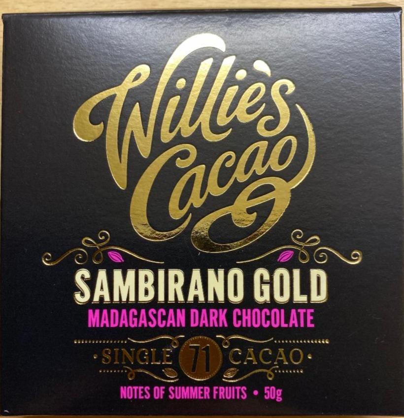 Fotografie - Madagascar Dark Chocolate 71% cacao Willie's Cacao