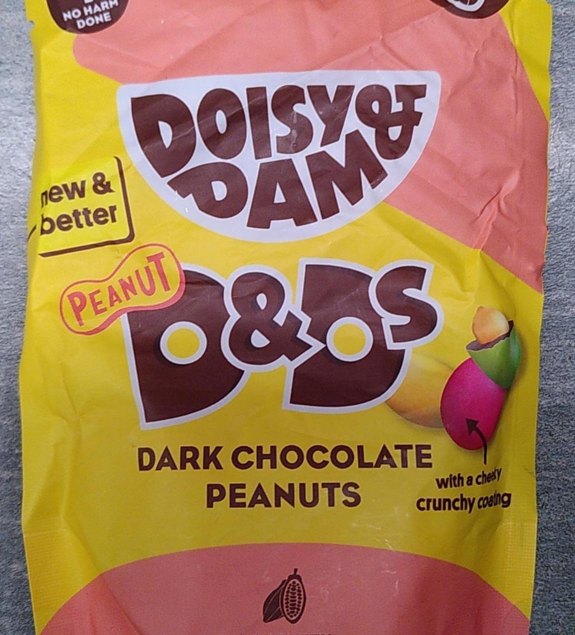 Fotografie - Vegan Dark Chocolate Peanuts D&D's Doisy & Dam