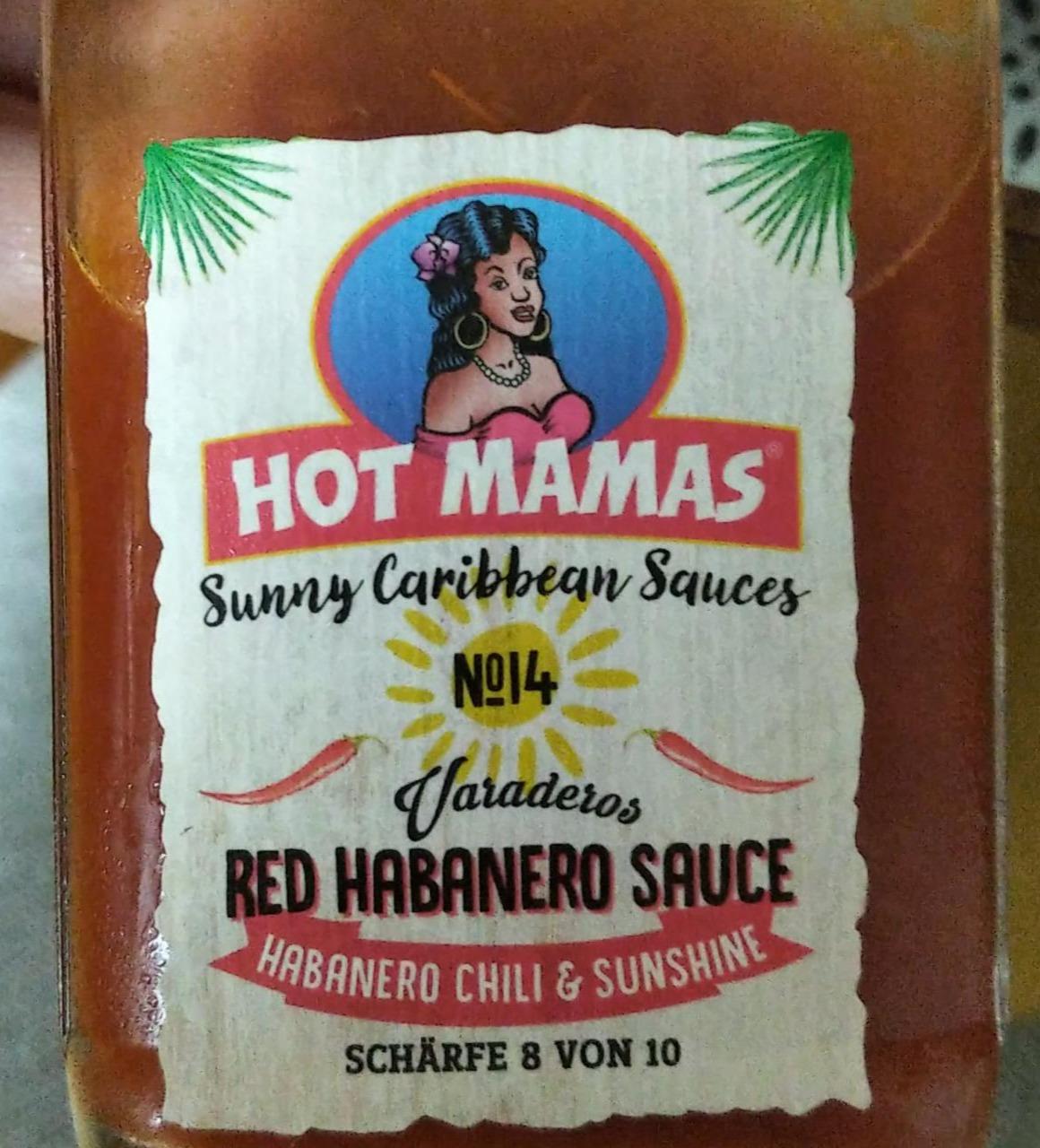 Fotografie - Red Habanero Sauce Hot Mamas