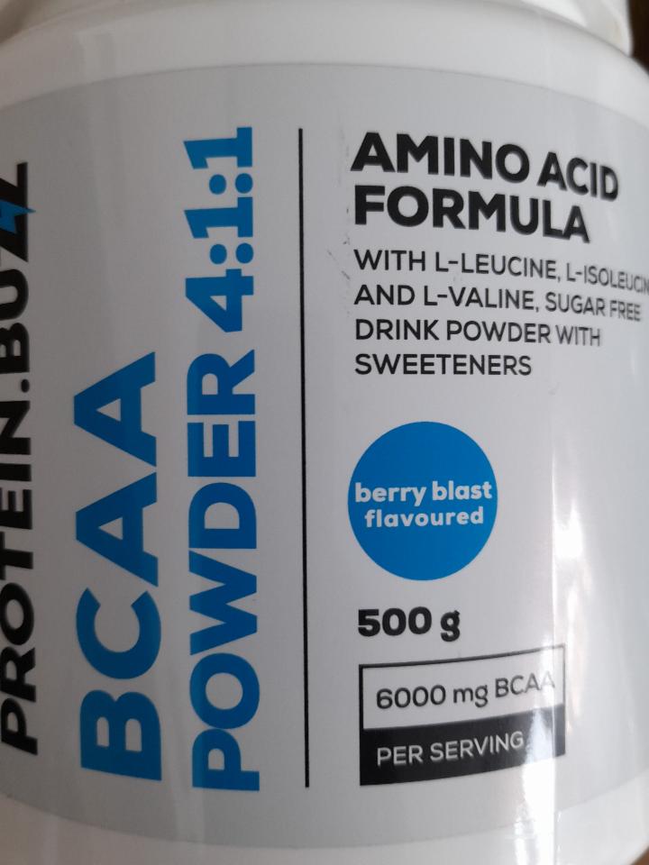 Fotografie - protein buzz bcaa powder 4:1:1