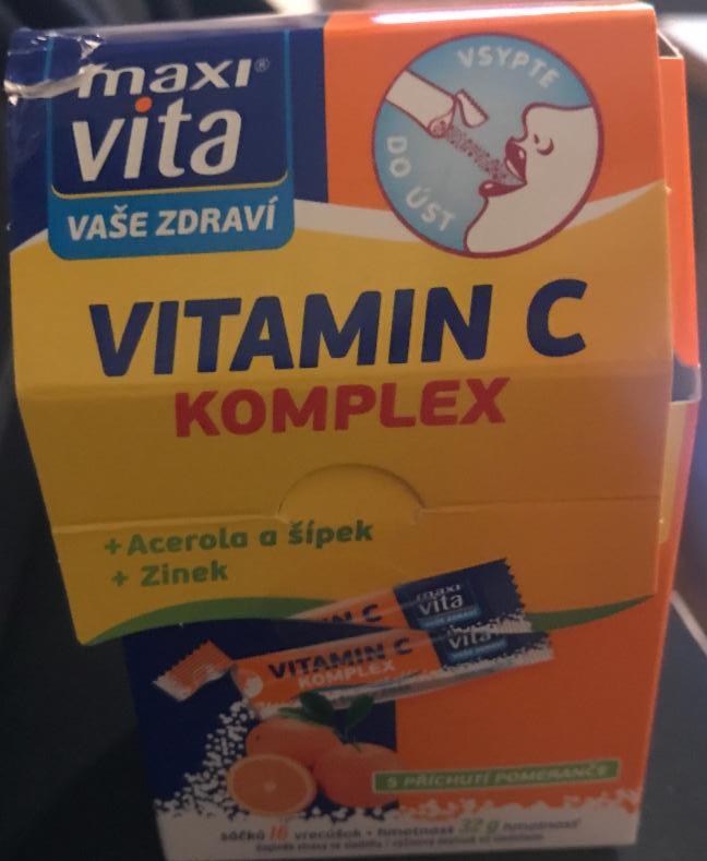 Fotografie - Vitamín C komplex + acerola a Šípek+zinek MaxiVita