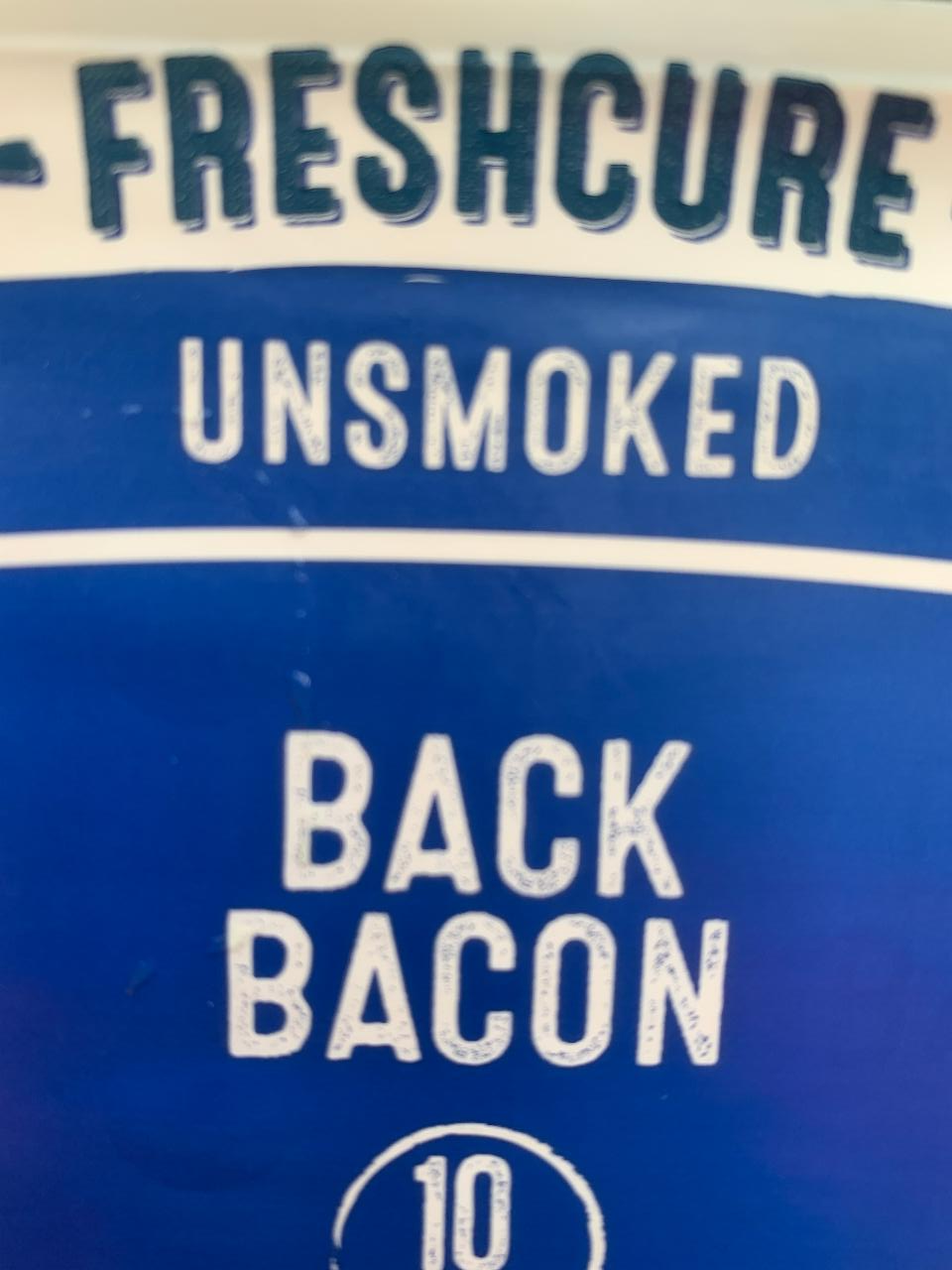 Fotografie - Freshcure unsmoked back bacon