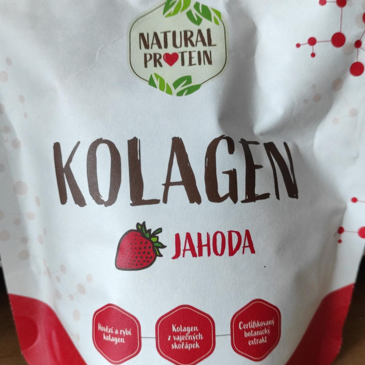 Fotografie - Kolagen Jahoda Natural protein