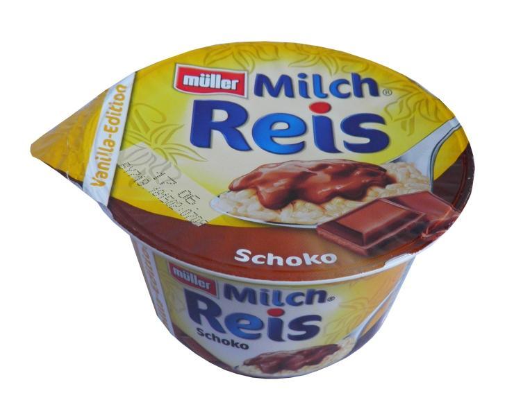 Fotografie - Müller Milch Reis čokoláda na vanilce