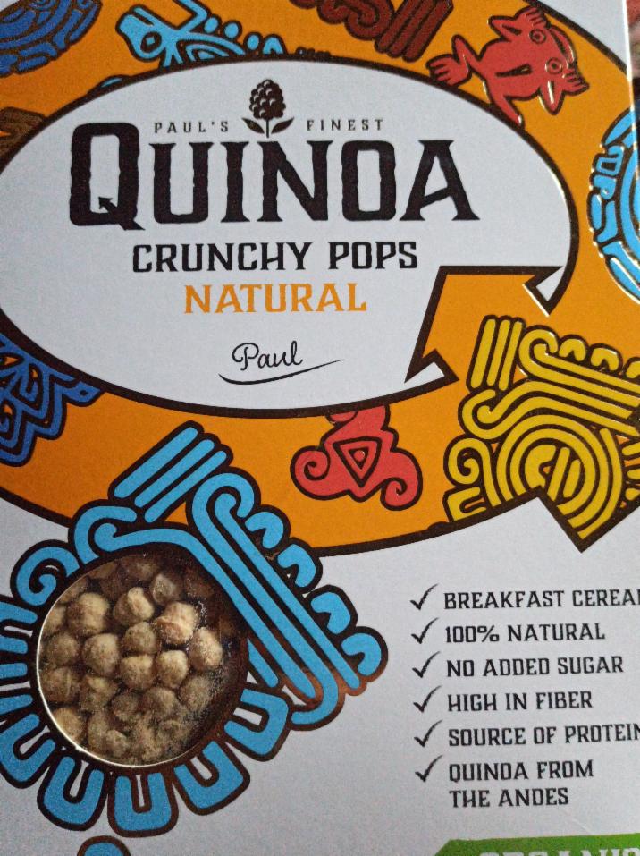 Fotografie - quinoa crunchy pops natural