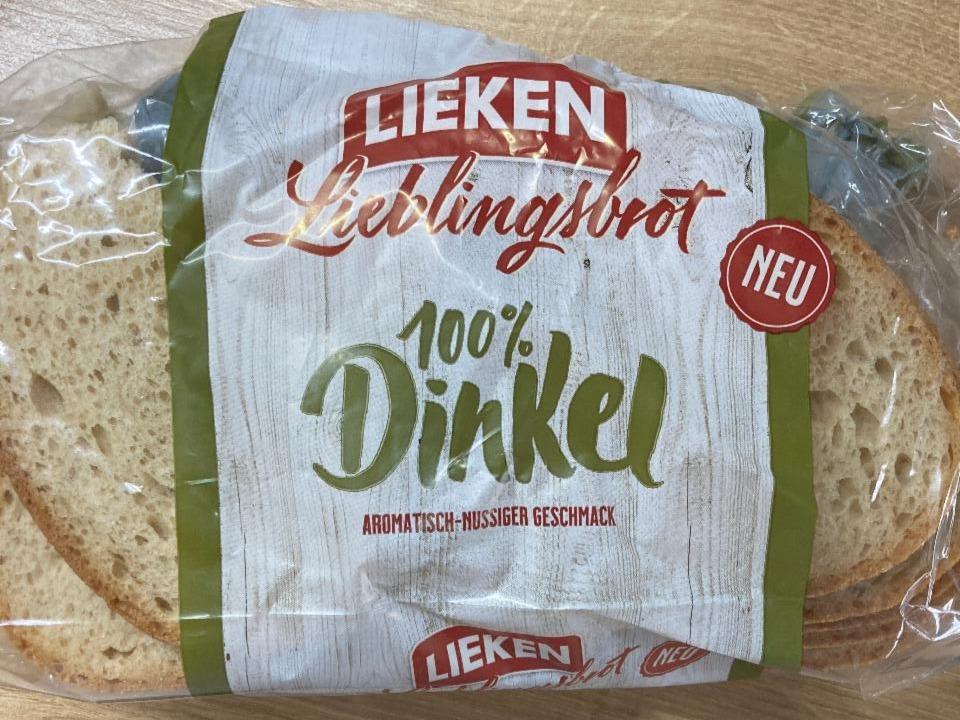 Fotografie - Lieblingsbrot 100% Dinkel Lieken