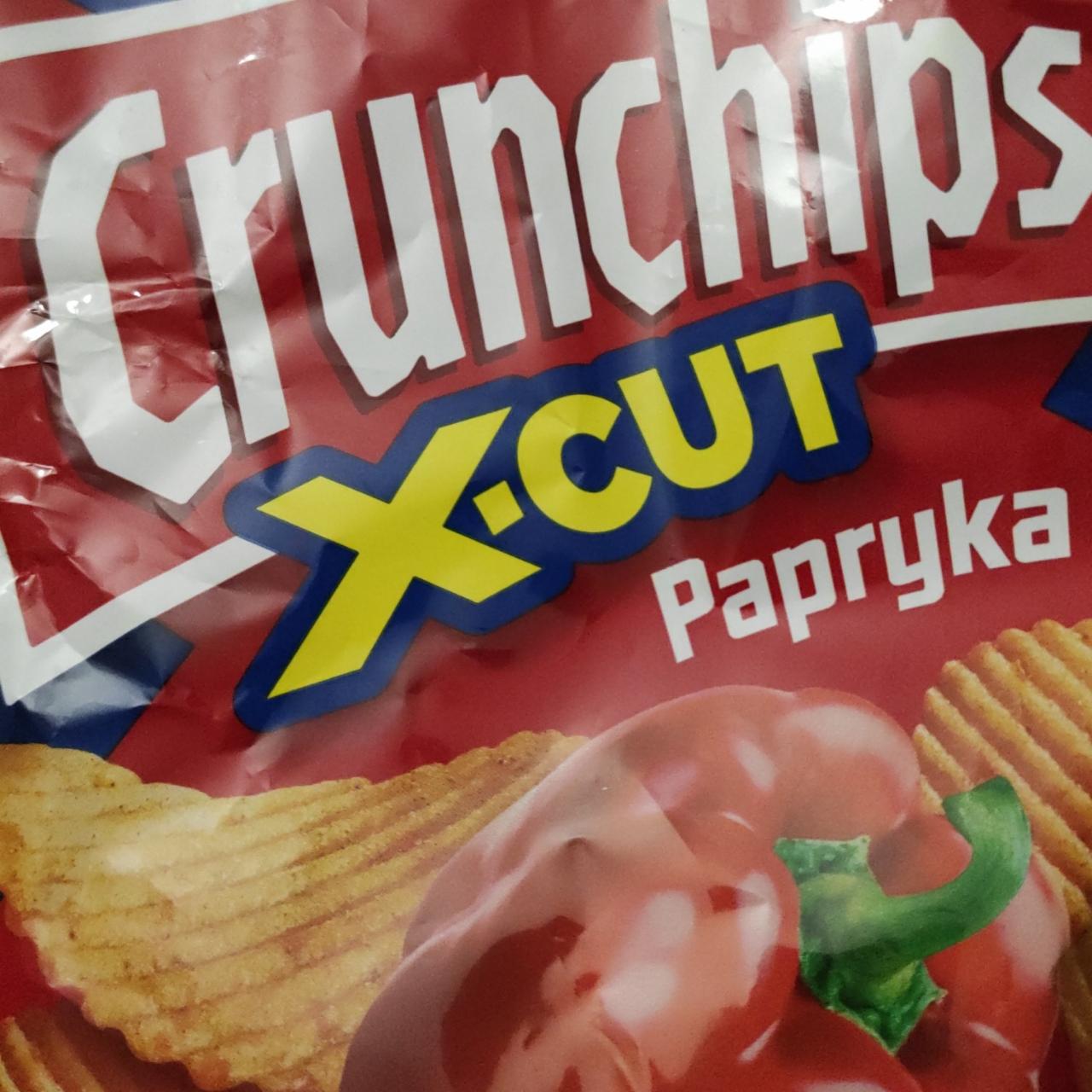 Fotografie - Crunchips X-Cut Paprika Flavour Riffled Potato Crisps