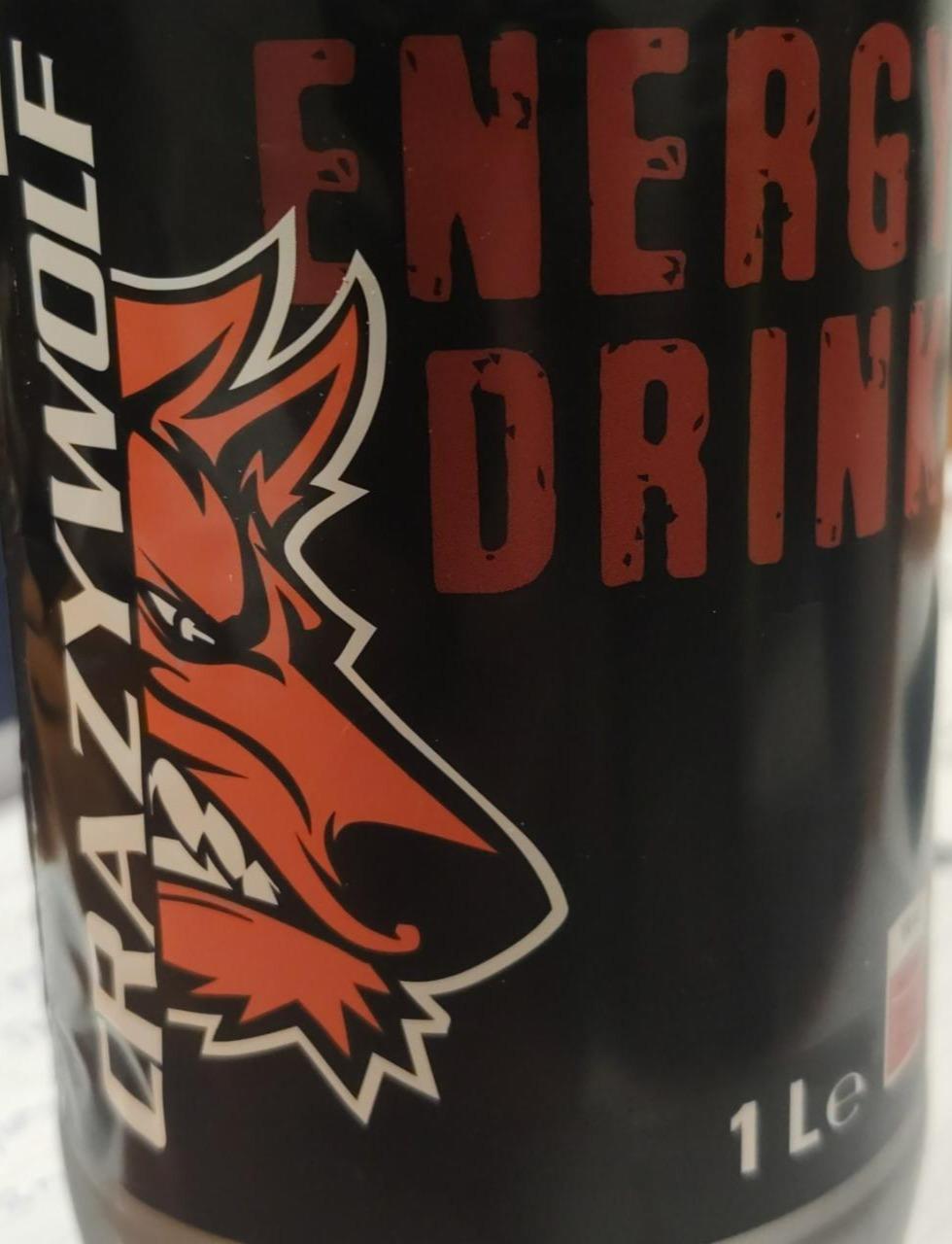 Fotografie - Energy drink Crazywolf