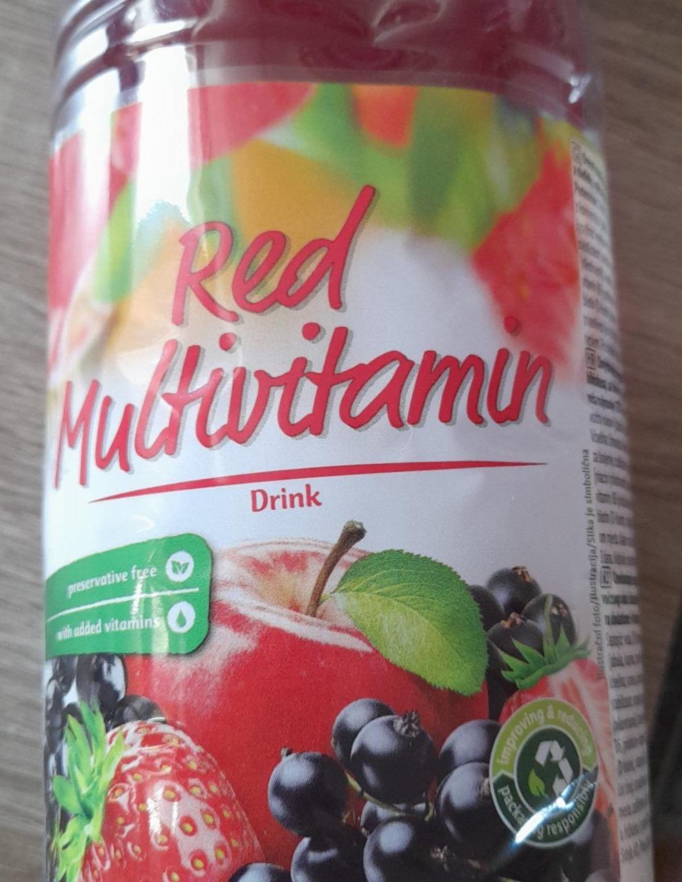 Fotografie - Red Multivitamin Drink