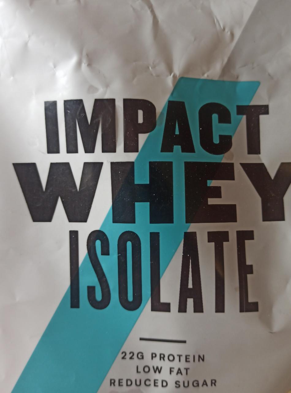 Fotografie - Impact Whey Isolate Vanilla Flavour