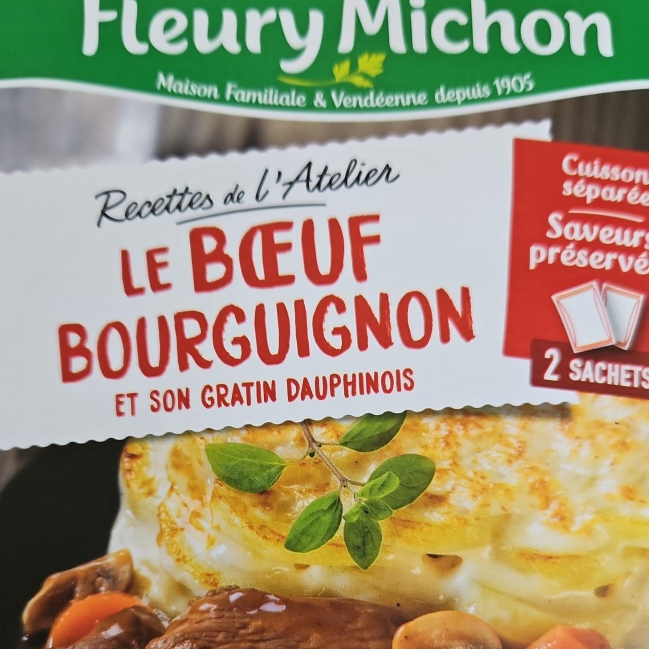 Fotografie - Le bœuf bourguignon et son gratin dauphinois Fleury Michon