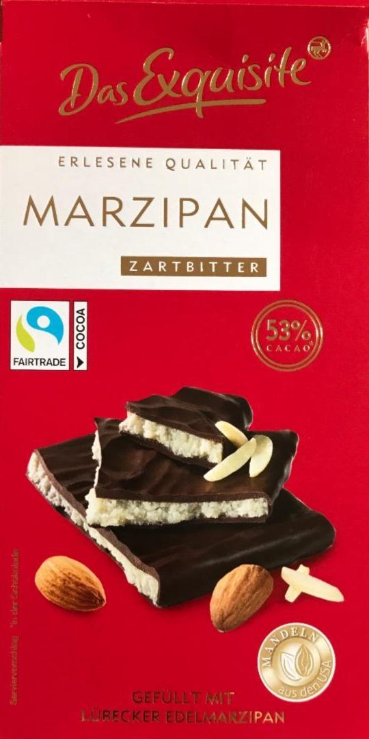 Fotografie - Marzipan zartbitter 53% cacao Das Exquisite