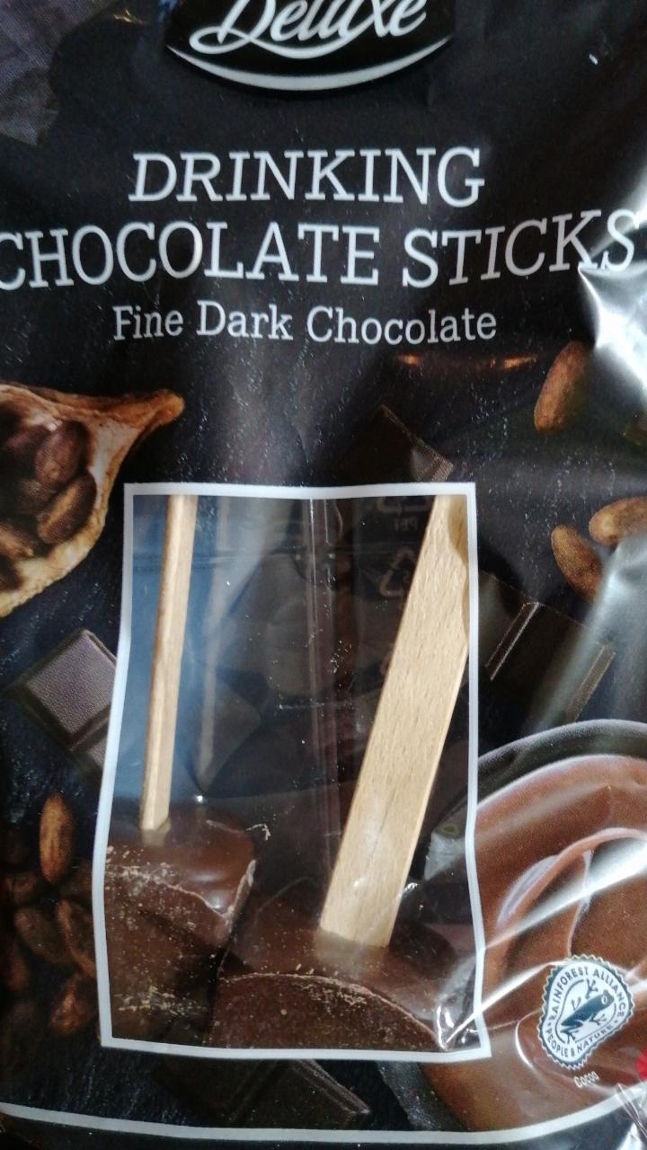 Fotografie - Drinking chocolate sticks Fine Dark Chocolate Deluxe