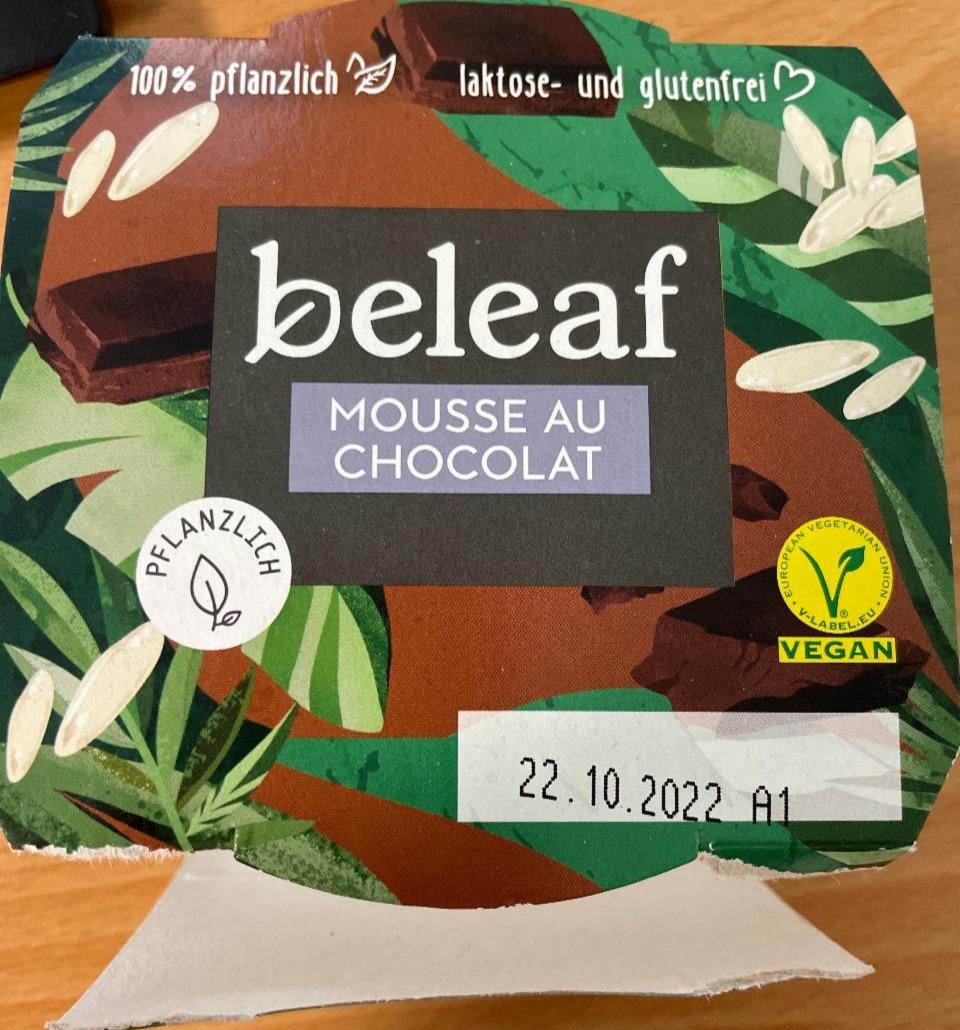 Fotografie - beleaf mousse au chocolat