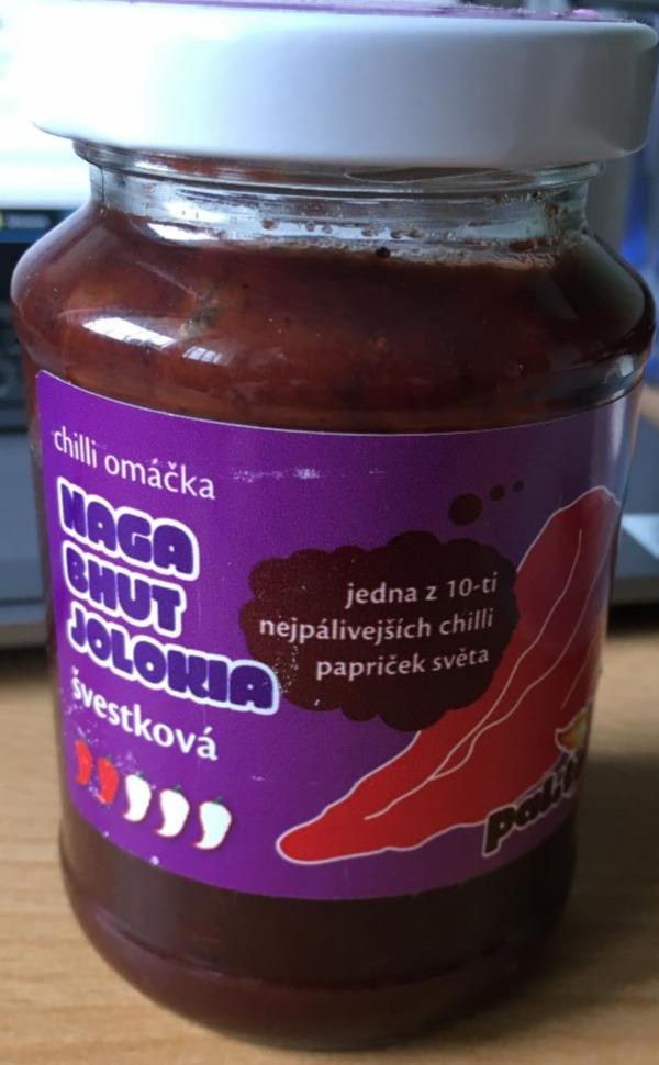 Fotografie - Naga Bhut Jolokia - švestková chilli omáčka Palito