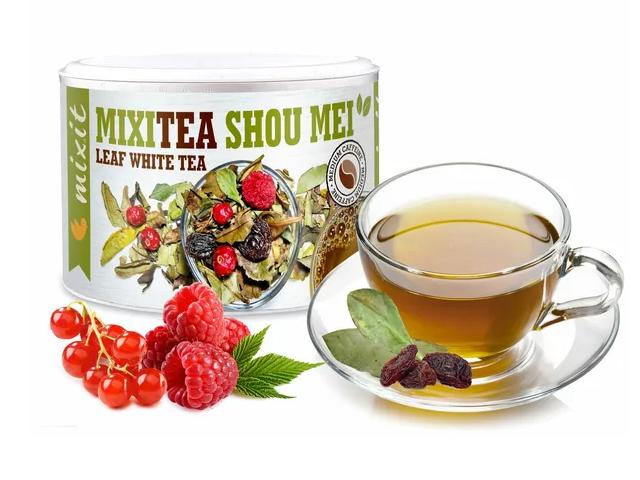 Fotografie - MixiTea Shou Mei Leaf white tea Mixit