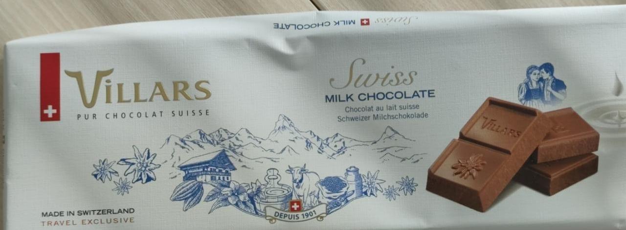 Fotografie - Swiss Milk chocolate Villars