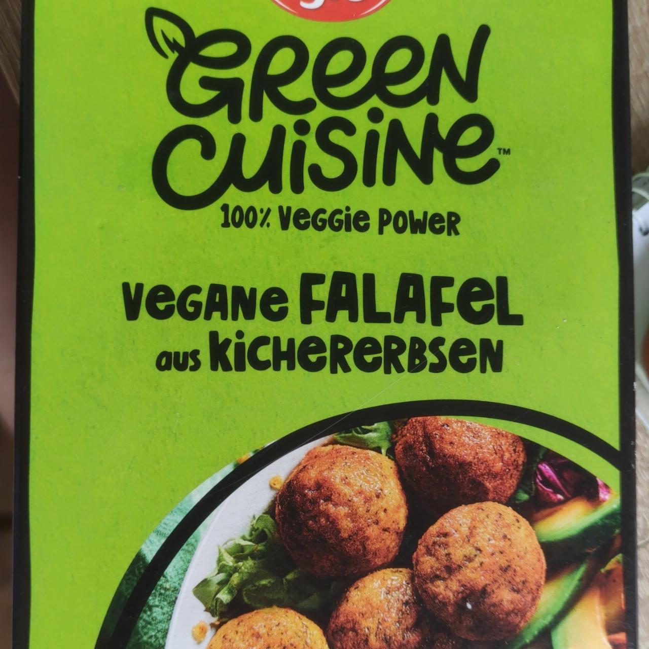 Fotografie - Green cuisine vegane falafel aus kichererbsen Iglo