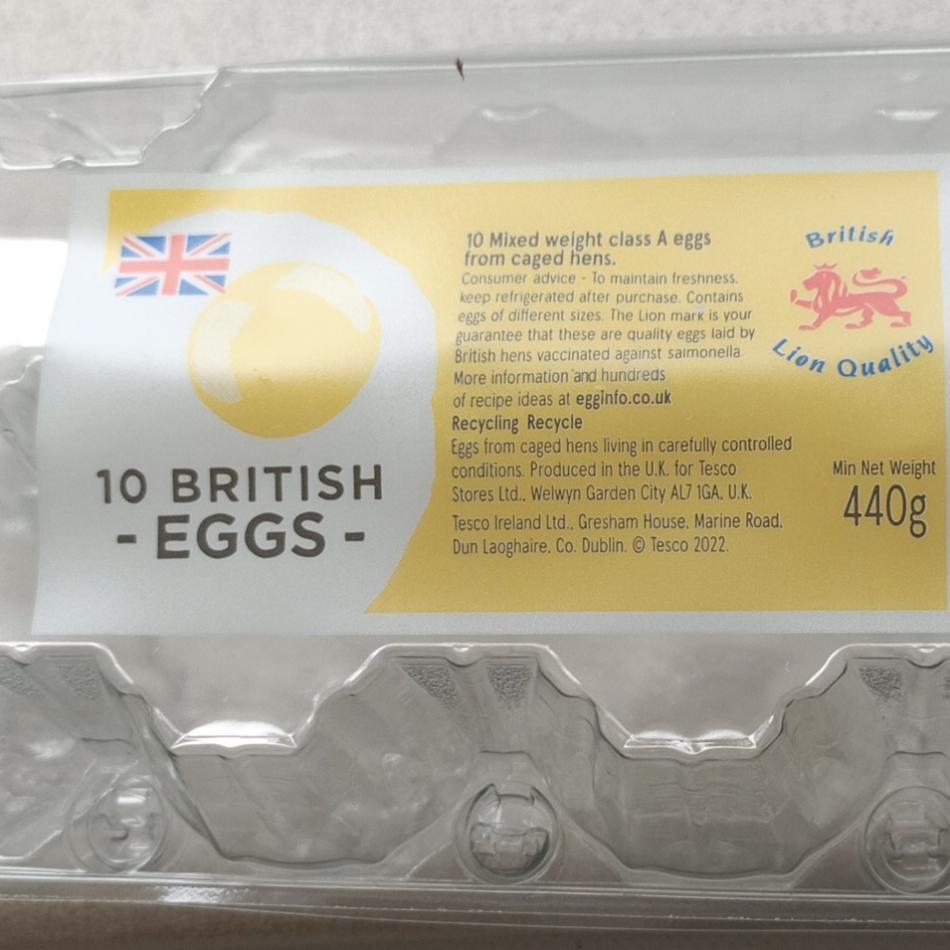 Fotografie - 10 British Eggs Tesco