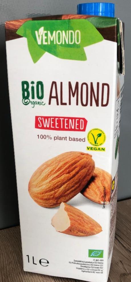 Fotografie - Bio Organic Almond Sweetened Vemondo