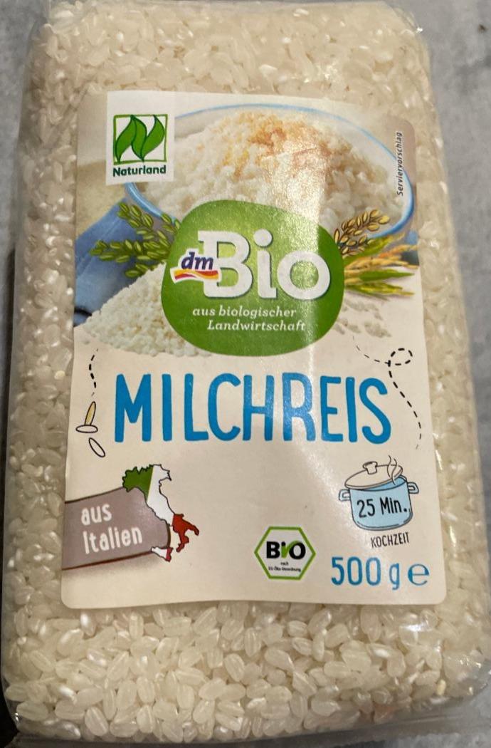 Fotografie - Milchreis (mléčná rýže) dmBio