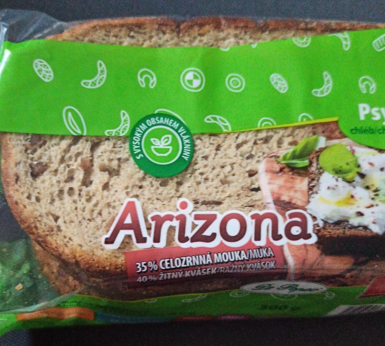 Fotografie - Psyllium chléb Arizona 40% žitný kvásek Dr. Popov