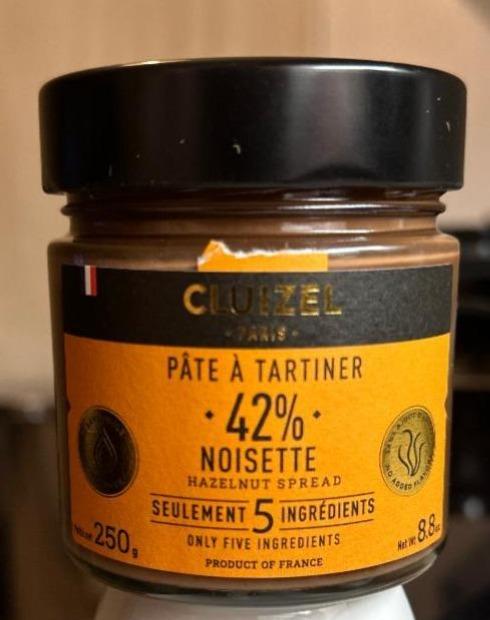 Fotografie - Pâte à tartiner noisettes 42% Cluizel