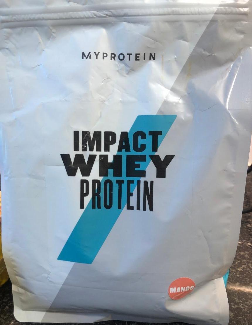 Fotografie - Impact Whey Protein MANGO MyProtein