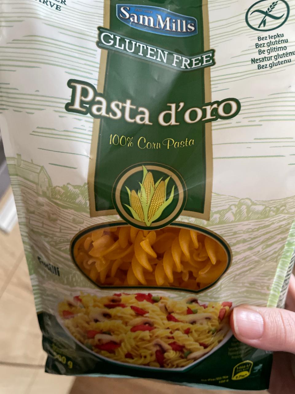 Fotografie - Penne 100% Corn Pasta d'oro Gluten free SamMills