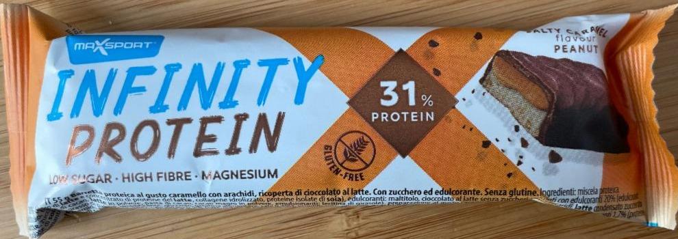 Fotografie - infinity protein salty caramel MaxSport