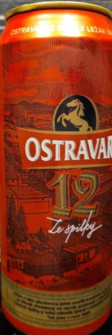 Fotografie - Ostravar 12 pivo plechovka