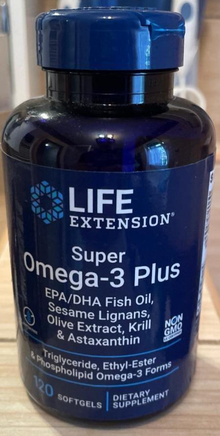 Fotografie - Super Omega 3 Plus Life Extension