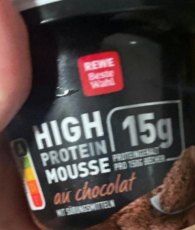 Fotografie - High Protein Mousse au Chocolat Rewe beste wahl