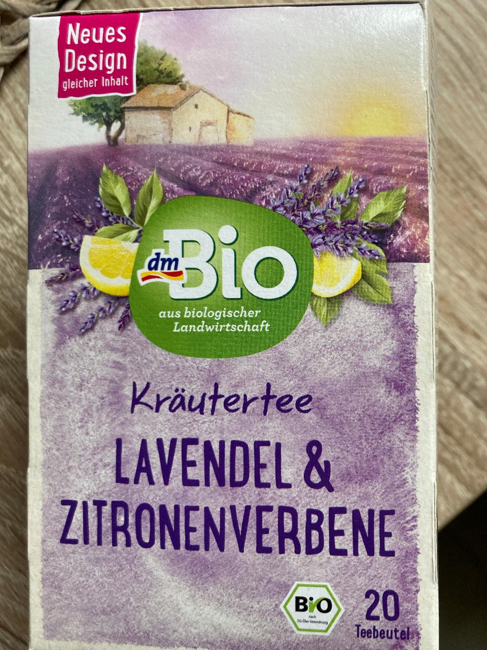 Fotografie - Kräutertee Lavendel & ZitronenVerbene dmBio