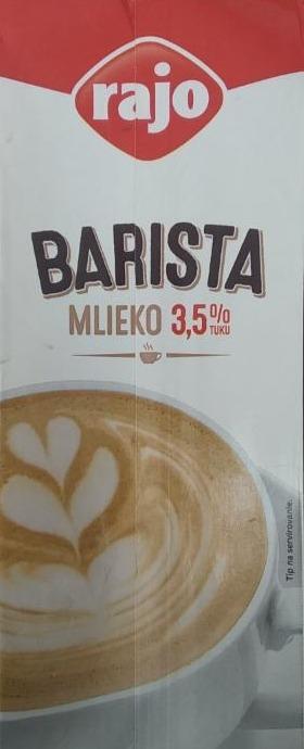Fotografie - Barista mlieko 3.5% tuku Rajo