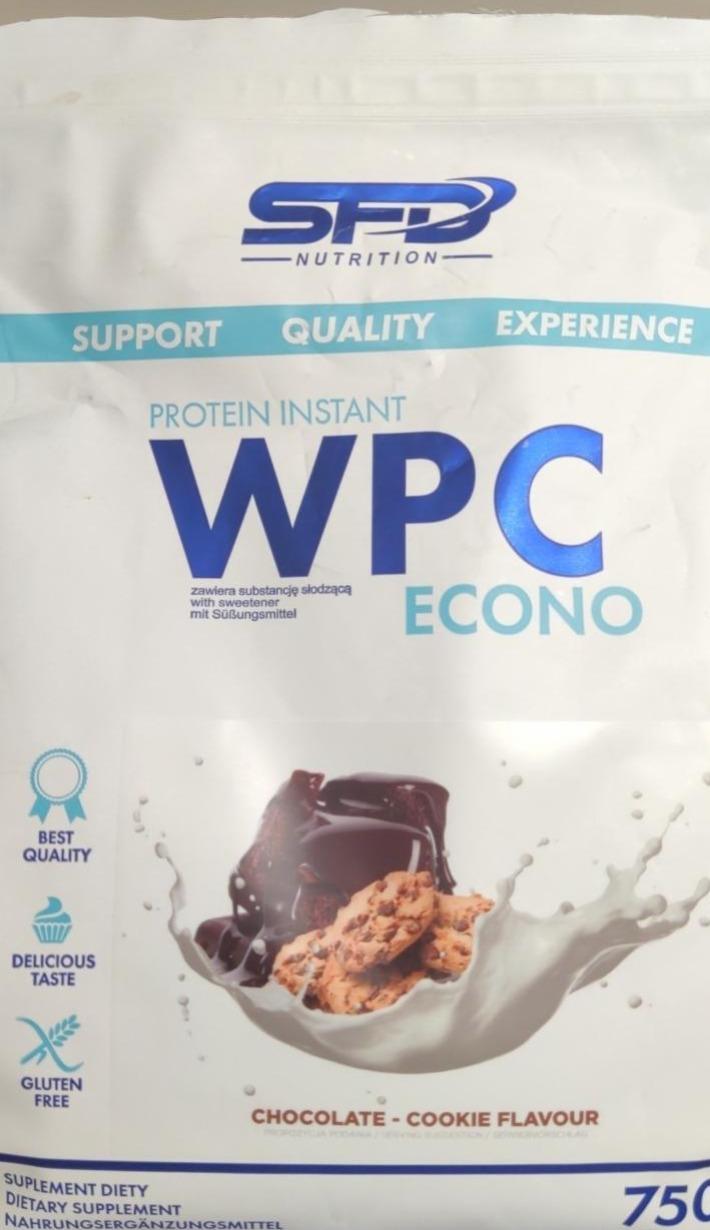 Fotografie - Protein instant WPC Econo Chocolate-Cookies flavour SFD Nutrition