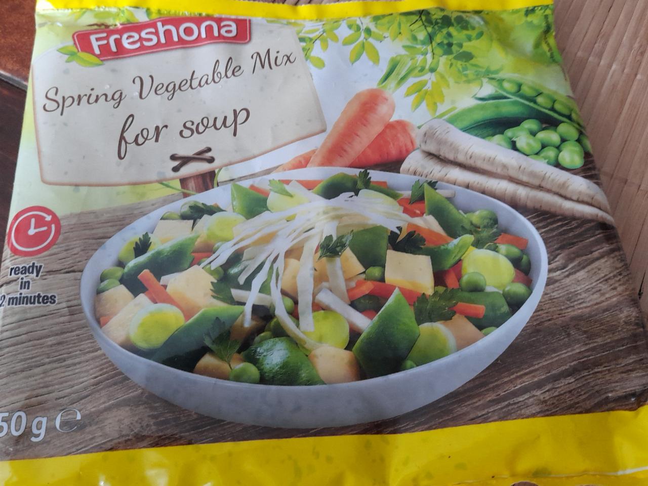 Fotografie - Spring vegetable mix for soup Freshona