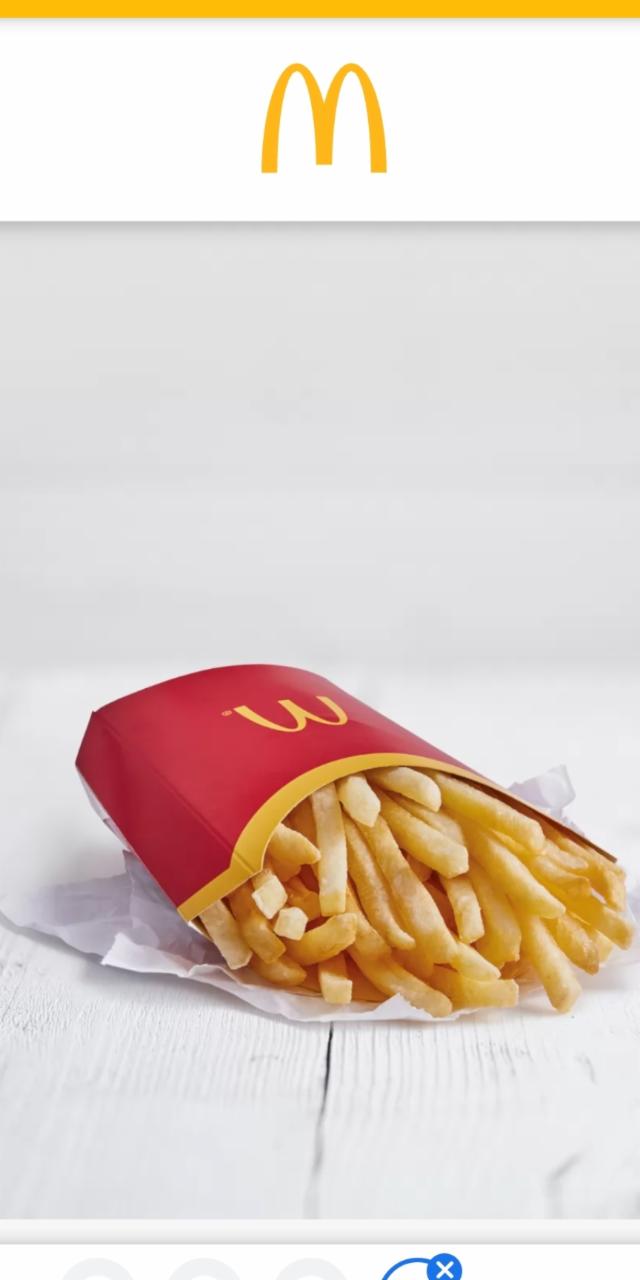 Fotografie - Velké hranolky McDonald's 