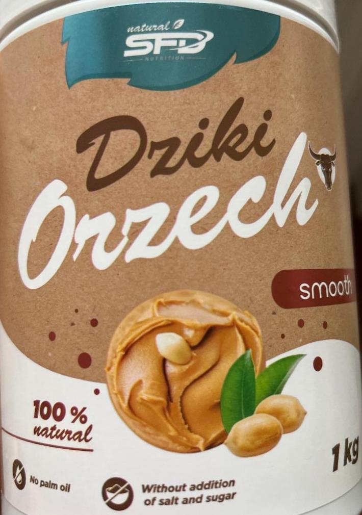 Fotografie - Dziki Orzech smooth SFD Nutrition