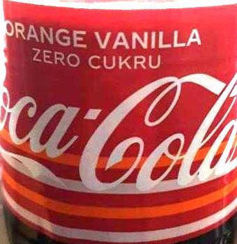 Fotografie - Orange Vanilla Zero cukru Coca-Cola