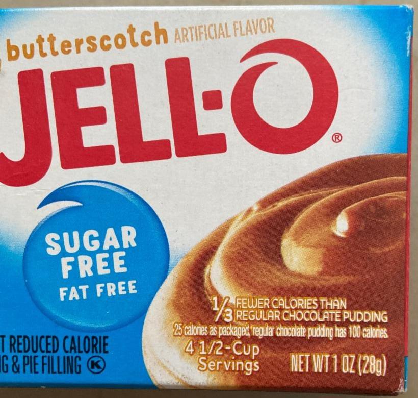 Fotografie - Puding bez cukru s příchutí karamelu Jell-O