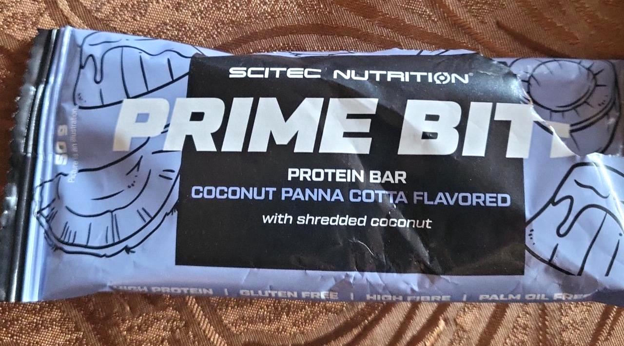 Fotografie - Prime bite protein bar coconut panna cotta Scitec Nutrition