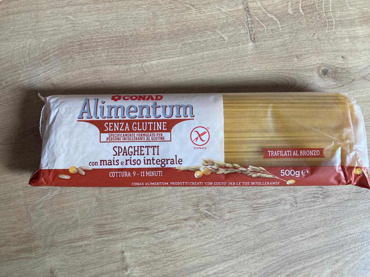Fotografie - Alimentum Spaghetti senza glutine Conad