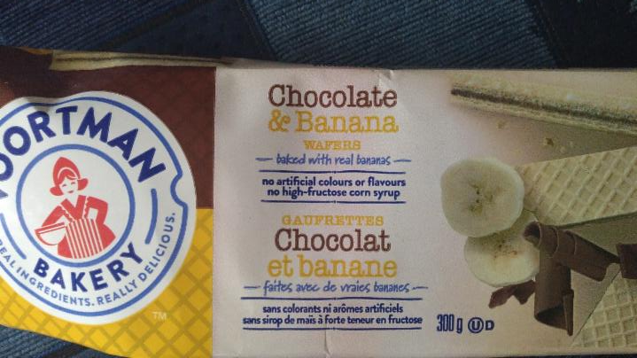 Fotografie - Banánovo čokoládové wafle