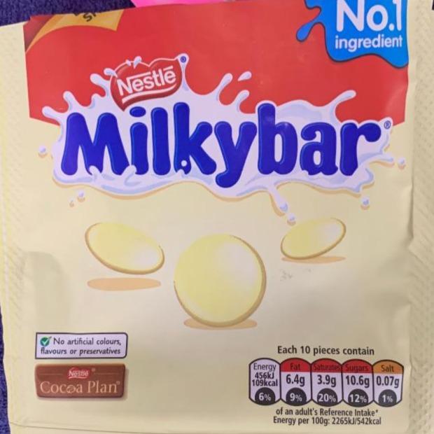 Fotografie - Milkybar Nestlé