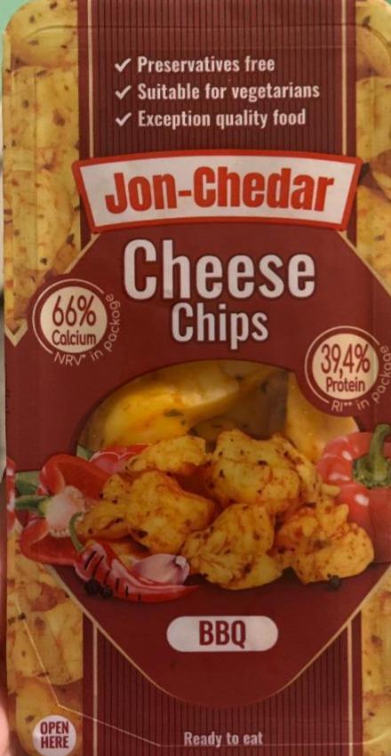 Fotografie - Jon-Chedar cheese chips BBQ