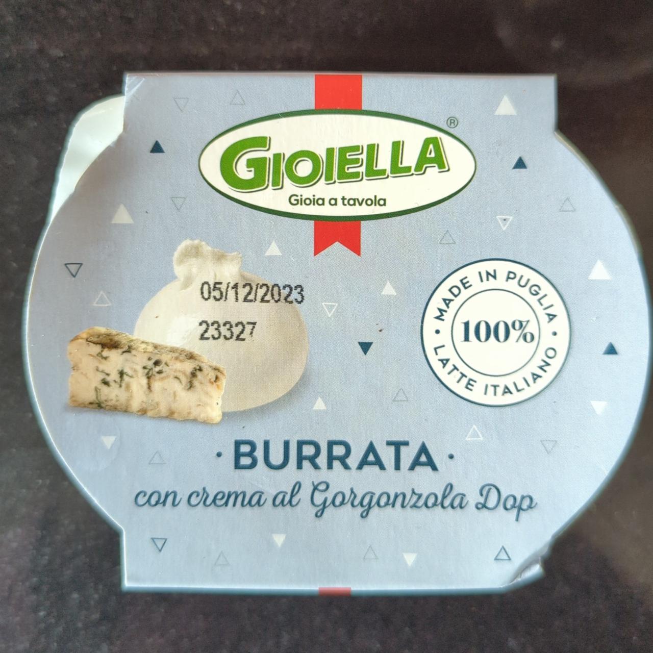 Fotografie - Burrata con crema al Gorgonzola DOP Gioiella