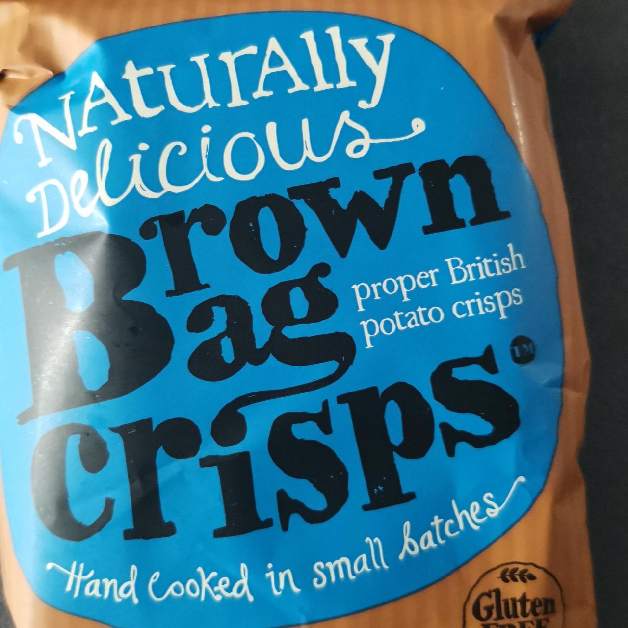 Fotografie - Sea Salt & Malt Vinegar Brown Bag Crisps