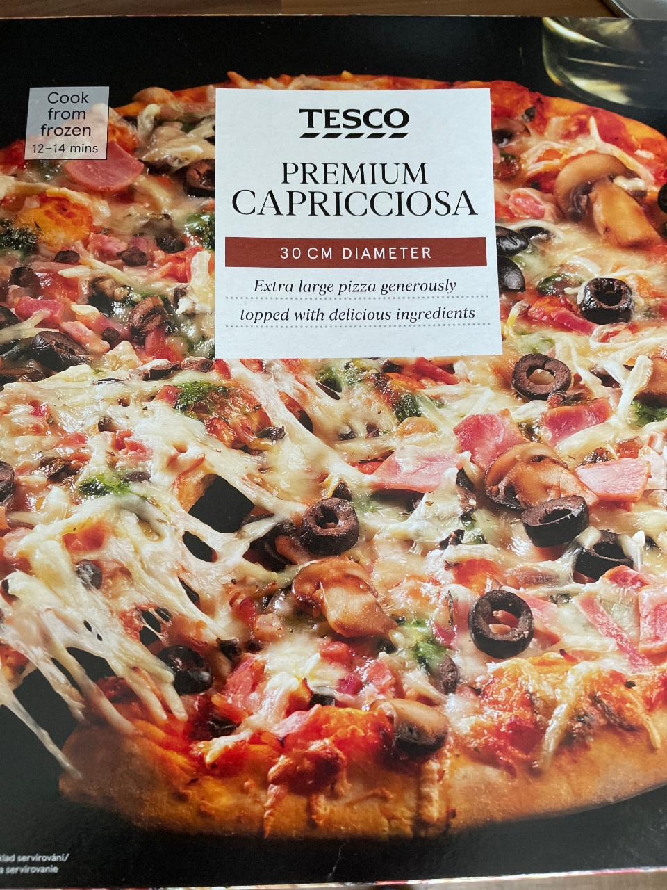 Fotografie - Premium Pizza Capricciosa Tesco