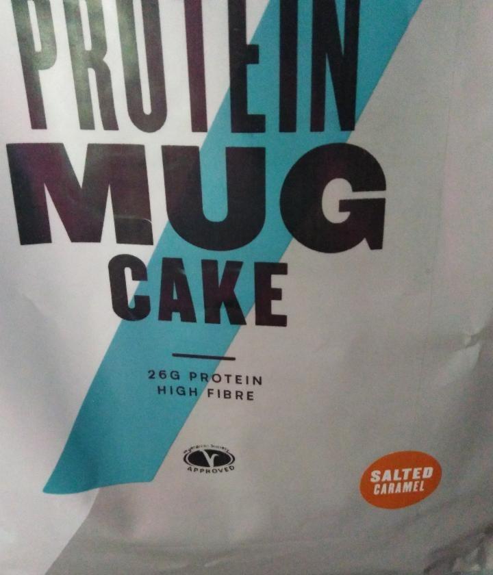 Fotografie - mug cake mix salted caramel MyProtein